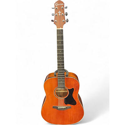 Used Crafter Guitars HD-100 Brown Acoustic Guitar
