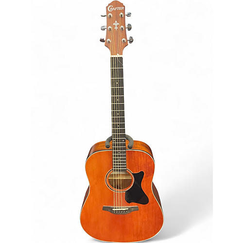 Used Crafter Guitars HD-100 Brown Acoustic Guitar Brown