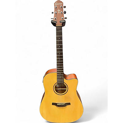 Used Crafter Guitars HD100CE Natural Acoustic Electric Guitar