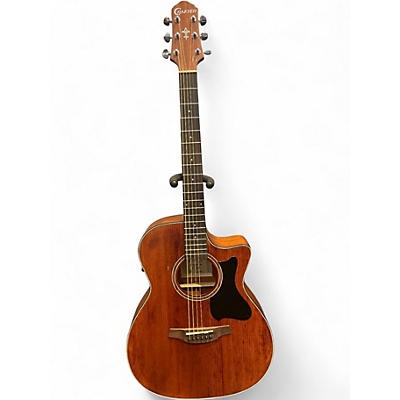 Used Crafter Guitars HT100CE Mahogany Acoustic Electric Guitar