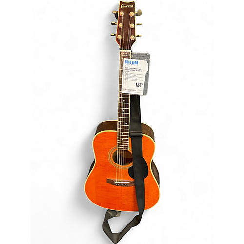 Used Crafter Guitars MD-60 Natural Acoustic Guitar Natural