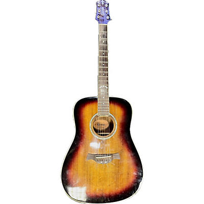 Crafter Guitars Used Crafter Guitars Pride Bourbon Burst Acoustic Guitar