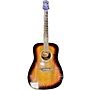 Used Crafter Guitars Used Crafter Guitars Pride Bourbon Burst Acoustic Guitar bourbon burst