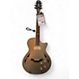 Used Crafter Guitars SAT Silver Hollow Body Electric Guitar Silver