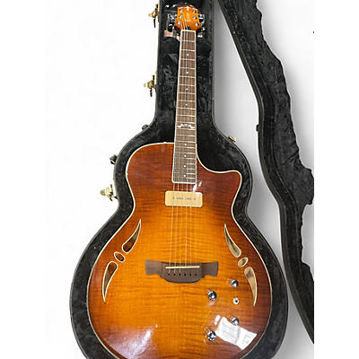 Used Crafter Guitars SAT TMVS  NATURAL SUNBURST  Hollow Body Electric Guitar