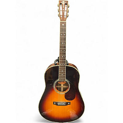 Used Crafter Guitars TR060 3 Tone Sunburst Acoustic Guitar