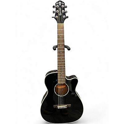 Used Crafter Guitars TRV23  BLACK Acoustic Guitar
