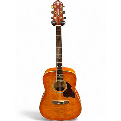 Used Crafter Guitars md220 3 Color Sunburst Acoustic Guitar