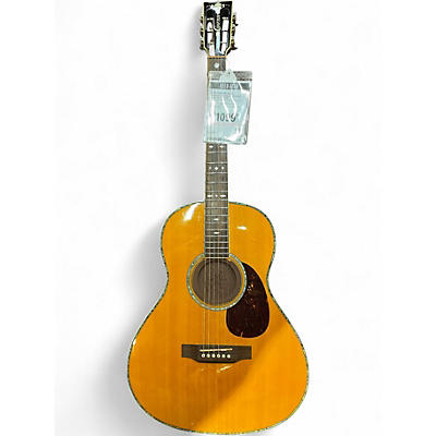 Used Crafter TA050 Antique Natural Acoustic Electric Guitar