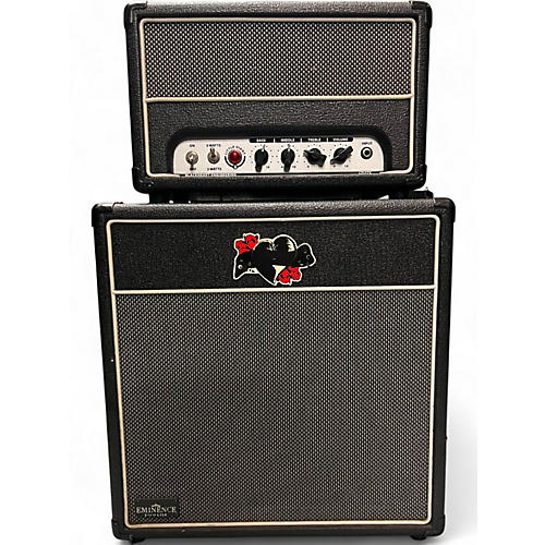 Used Crate BLACKHEART HEAD AND CAB Guitar Stack