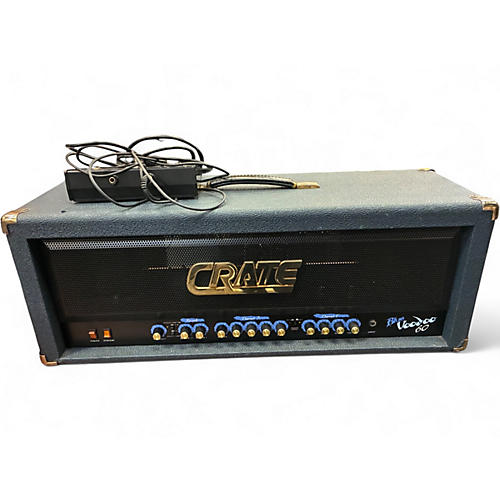 Used Crate BLUE VOODOO 60 Tube Guitar Amp Head