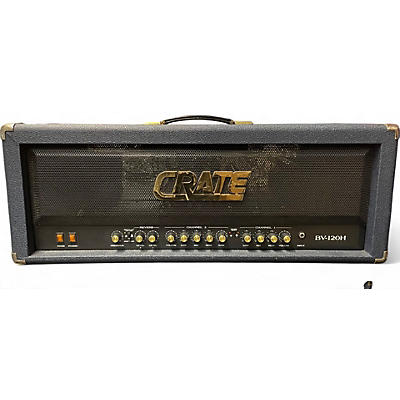 Used Crate BV120H Blue Voodoo 120W Tube Guitar Amp Head