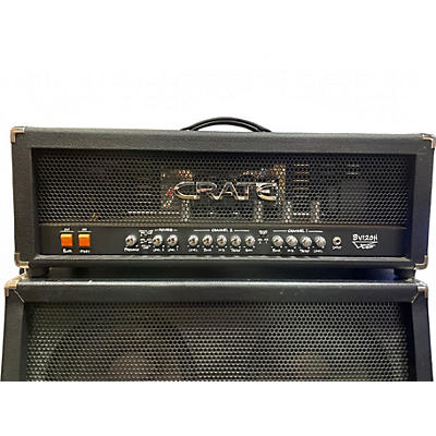 Used Crate BV120H Blue Voodoo 120W Tube Guitar Amp Head