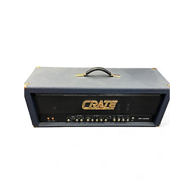 Used Crate BV120H Blue Voodoo 120W Tube Guitar Amp Head