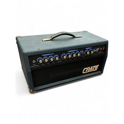Used Crate BV50H Blue Voodoo 50W Tube Guitar Amp Head