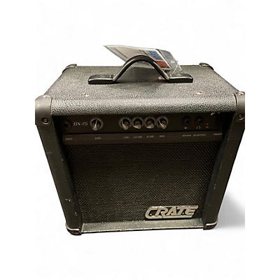 Used Crate BX-15 Bass Combo Amp