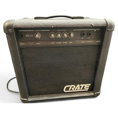 Used Crate BX15 1X8 15W Bass Combo Amp