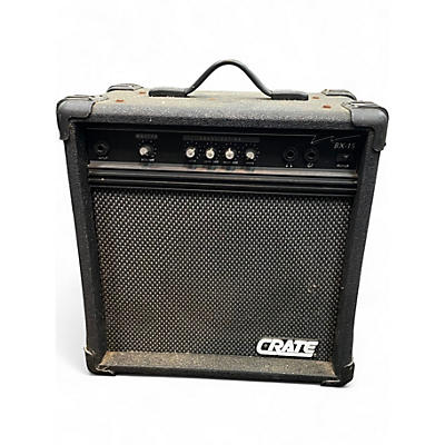 Used Crate BX15 1X8 15W Bass Combo Amp