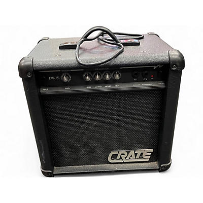 Used Crate BX15 1X8 15W Bass Combo Amp