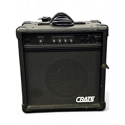Used Crate BX15 1X8 15W Bass Combo Amp