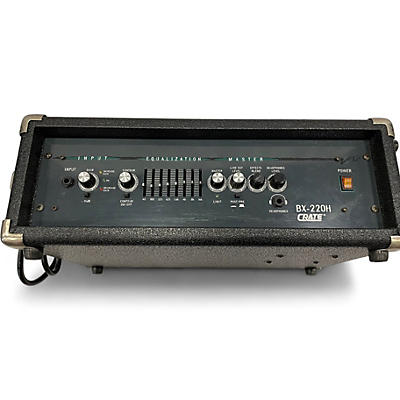 Used Crate BX220H Bass Amp Head