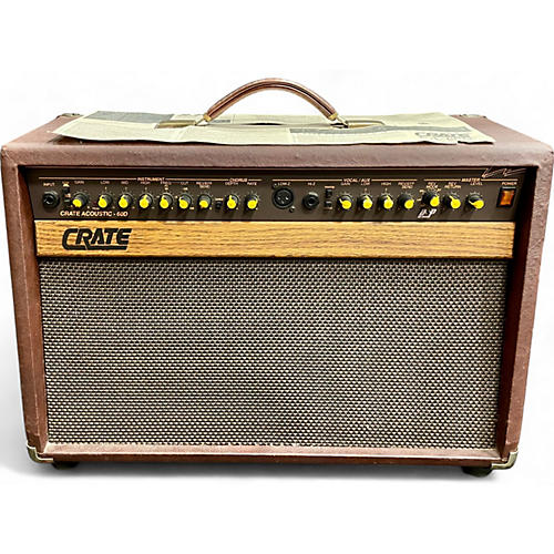 Crate Used Crate CA60D Acoustic Guitar Combo Amp