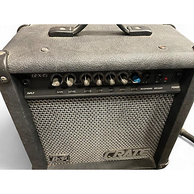 Used Crate GFX15 Guitar Combo Amp