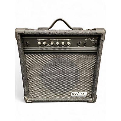 Used Crate GX15 Guitar Combo Amp