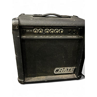 Used Crate GX15 Guitar Combo Amp
