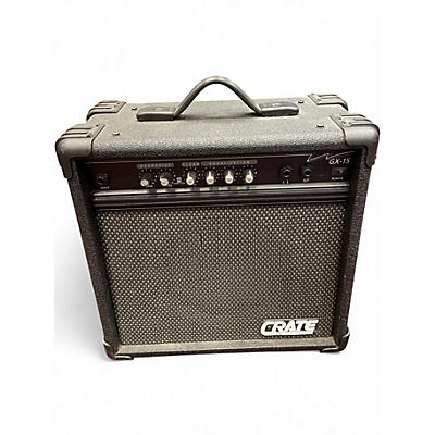 Used Crate GX15 Guitar Combo Amp