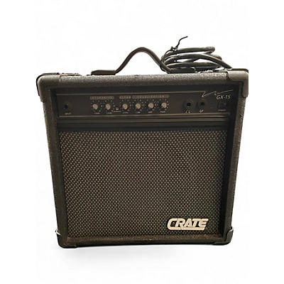 Used Crate Gx-15 Guitar Combo Amp