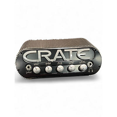 Used Crate POWER BLOCK Solid State Guitar Amp Head