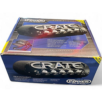 Used Crate Power Block CPB150 Solid State Guitar Amp Head