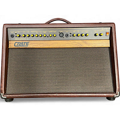 Used Crate acoustic 60 Acoustic Guitar Combo Amp