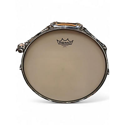 Used Craviotto 6.5X14 STEAM BENT Maple Snare Natural Drum
