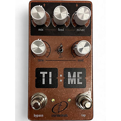 Used Crazy Tube Circuits TI:ME Effect Pedal