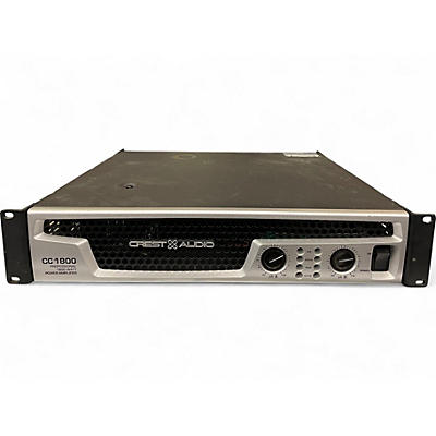 Used Crest Audio CC 1800 Power Amp