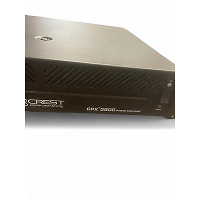 Used Crest Audio CPX3800 Power Amp