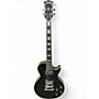 Used Crestwood Used Crestwood Single Cut Ebony Solid Body Electric Guitar Ebony