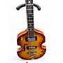 Used Crestwood violin sunburst Electric Bass Guitar sunburst