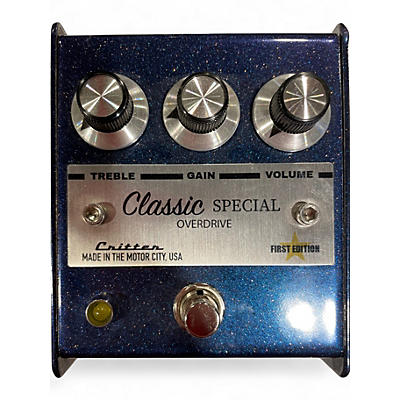 Used Critter Classic Special Overdrive Effect Pedal