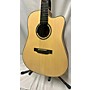 Used Used Crossroads CD80CS EQ Natural Acoustic Electric Guitar Natural