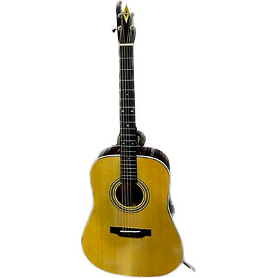 Used Crossroads Cd500 Natural Acoustic Guitar