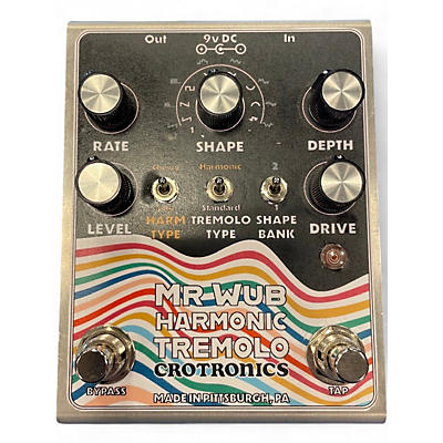 Used Crotronics MR WUB HARMONIC TREMOLO Effect Pedal