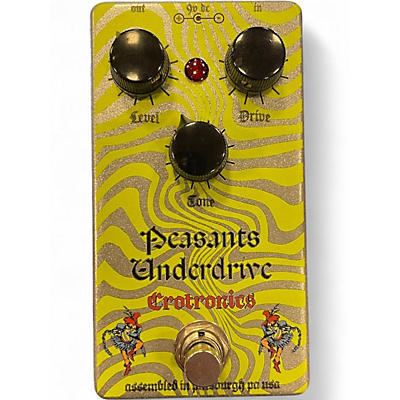 Used Crotronics PEASANTS UNDERDRIVE Effect Pedal