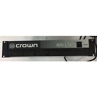 Crown Used Crown 800CSL Power Amp