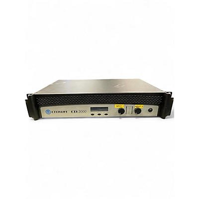 Used Crown CDI2000 Power Amp