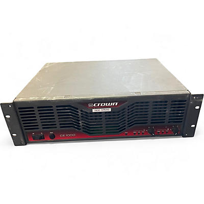 Used Crown CE1000 Power Amp