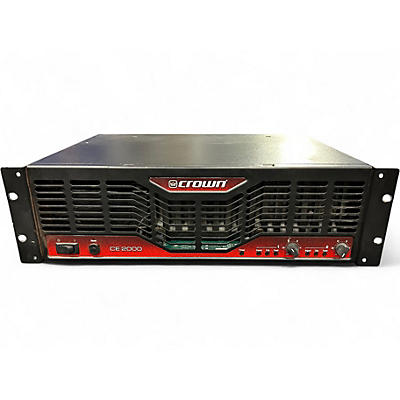 Used Crown CE2000 Power Amp