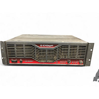 Used Crown CE2000 Power Amp
